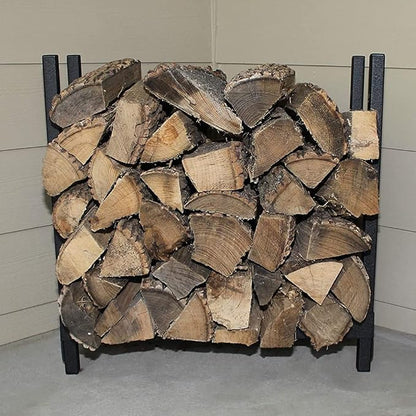 Woodhaven 2-Foot Firewood Rack – Made in USA – 1/8 Cord Raised Lumber Storage - Image 3