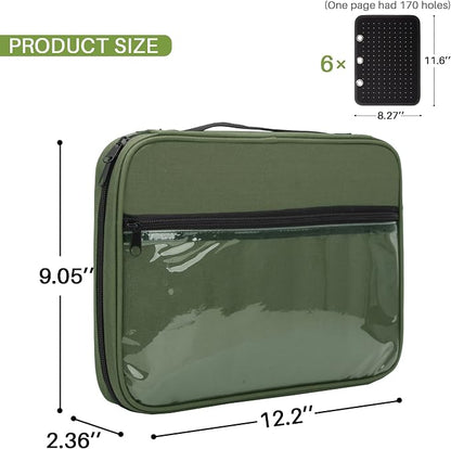 Enamel Pin Display Pages Pin Carrying Case, Pins Collection Storage Organizer - Image 6