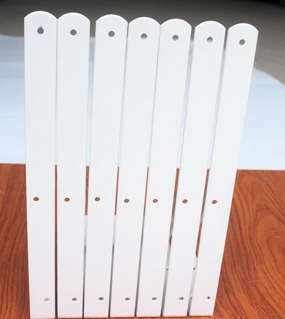 16 Pack L12 x H 8" White Heavy Duty Shelf Brackets - Image 7