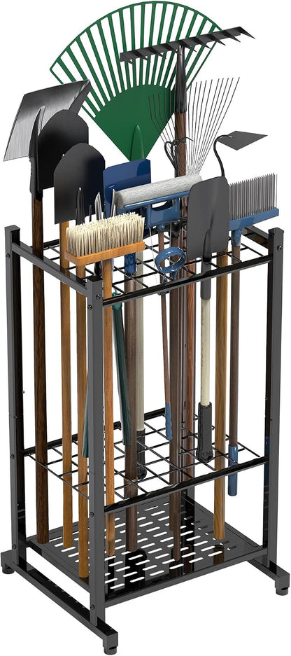 Garden Tool Organizer, Yard Tool Tower Rack by Sttoraboks