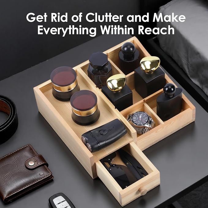 Cologne Organizer For Men, Perfume Organizer, Bathroom Organizers, Coffee - Image 5