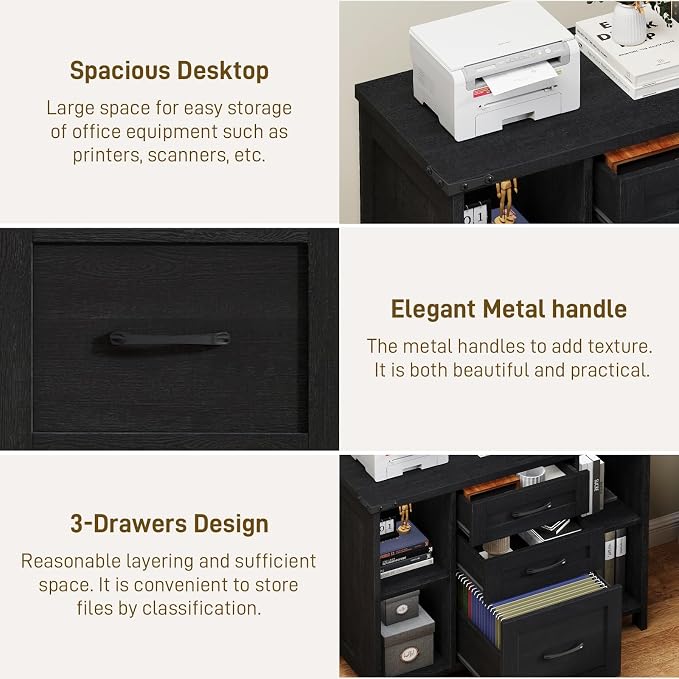 Farmhouse Lateral File Cabinet - Image 7