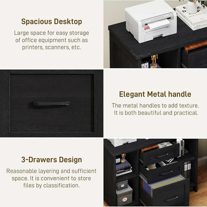 Farmhouse Lateral File Cabinet - Image 7