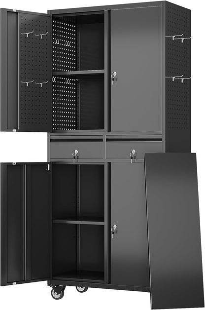 Aobabo Metal Garage Storage Cabinet by Aobabo