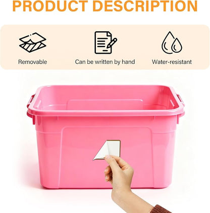 300 Pcs 2×3 Inch Blank Removable Freezer Labels, Waterproof, Oil & Tear - Image 3
