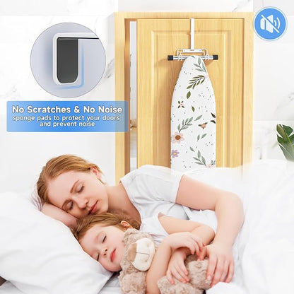 Over The Door & Wall Mount Ironing Board Hanger - Image 7