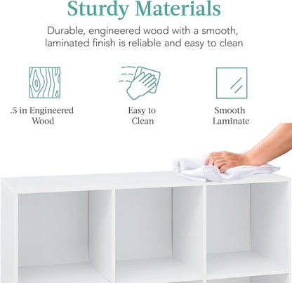 Best Choice Products 6-Cube Storage Organizer, 13.5in Shelf Opening, Display - Image 6