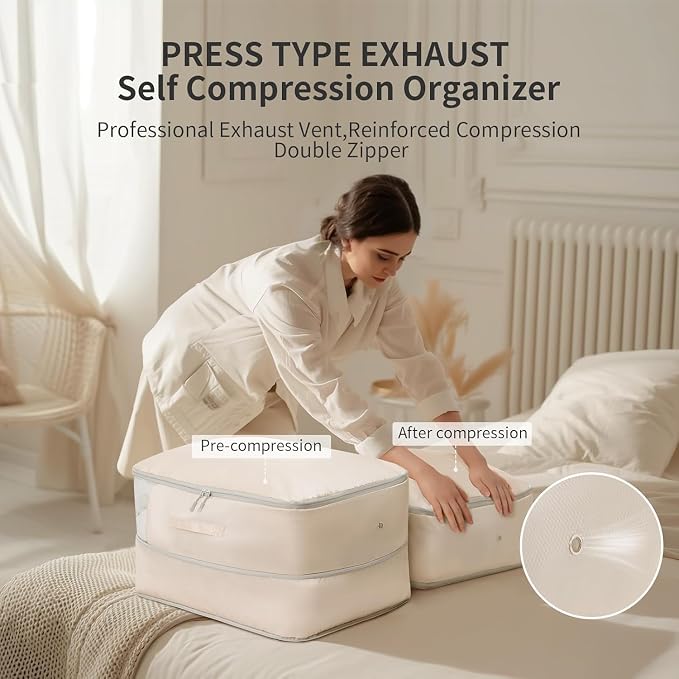 DIMJ Comforter Storage Bag 4 Pack - Image 3