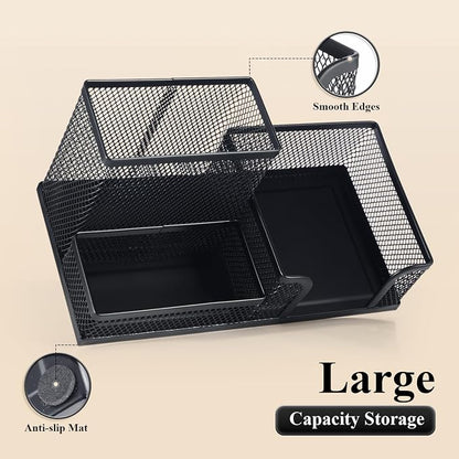 M&G Mesh Pen Holder Desk Organizers Pencil Holder - Image 4