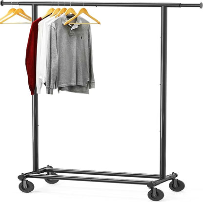 Simple Houseware Heavy Duty Clothing Garment Rack, Holds Up to 150 lbs by SimpleHouseware