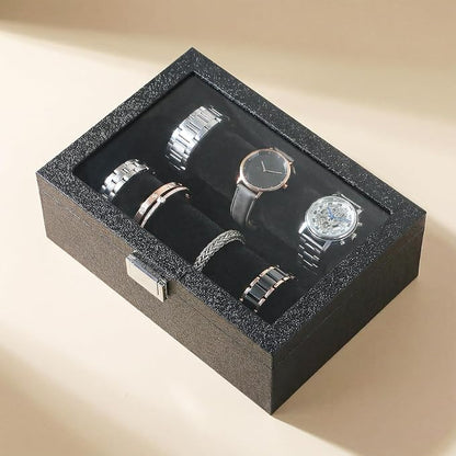 Bracelet Display Holder with Clear Lid, Jewelry Storage Organizer Box Case with - Image 5