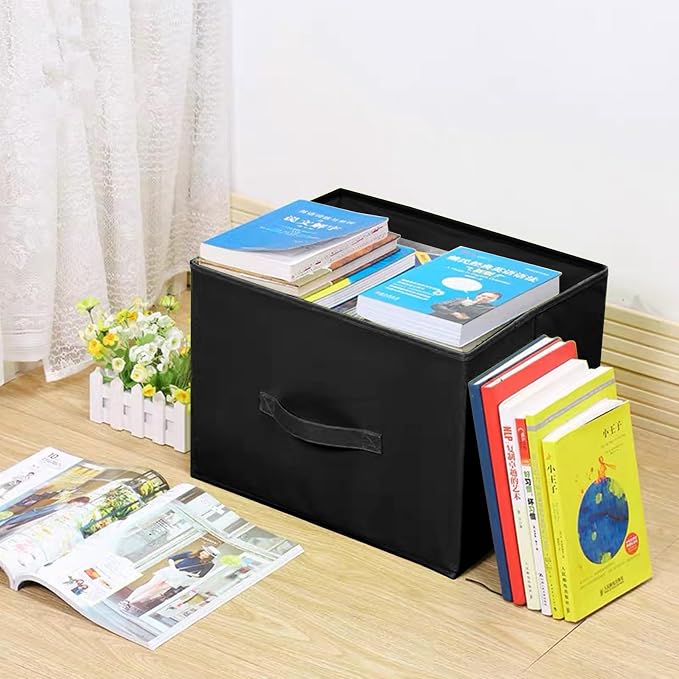 EBIGIC Small Storage Bins 9.0"x7.5"x7.5" Small Size Fabirc Foldable Closet Toy - Image 5