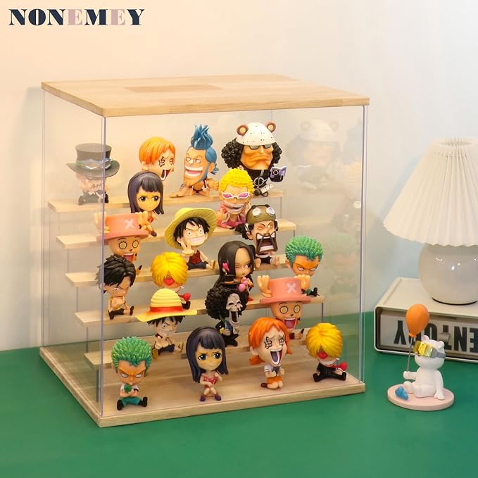 NONEMEY Clear Acrylic Display Case Stand - Image 4