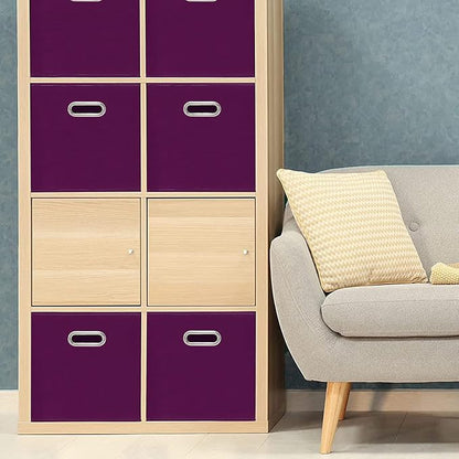 Fabric Cloth Storage Bins, Fabric Cube Bins Organizer - Image 4