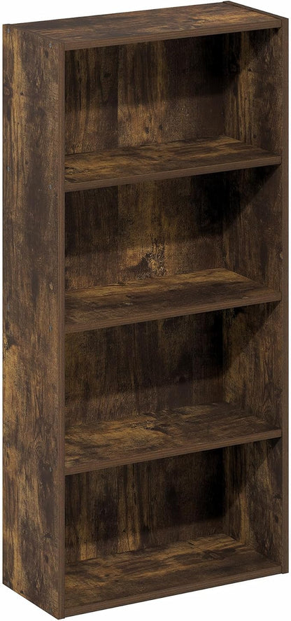 Furinno Basic Book Shelf, 4-Tier Bookcase - Image 5