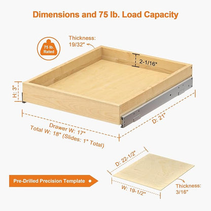 ALINE FURNITURE Pull Out Drawers - Image 3