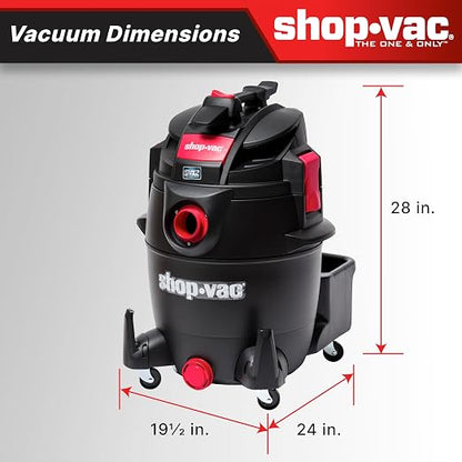 Shop-Vac 5801411 14-Gallon Wet/Dry Shop Vacuum, 5.5 Peak HP, 2.5 Inch Diameter - Image 2