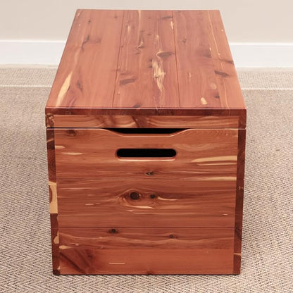 Amish Made Wooden Storage Chest Trunk Box - Image 7