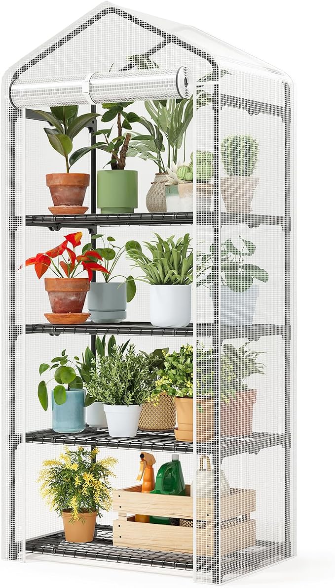 Superlele Mini Greenhouse, Plant Stand by Superlele
