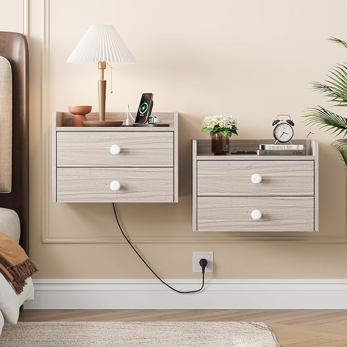 Floating Nightstand Set of 2 - Image 8