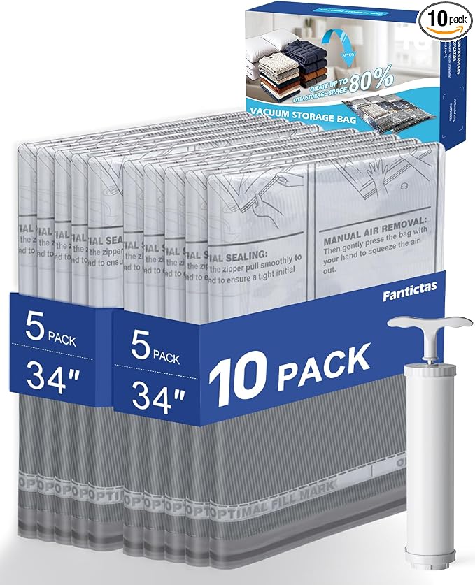 Fantictas Vacuum Storage Bags by Fantictas