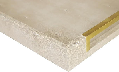 HofferRuffer Faux Leather Serving Tray - Image 8
