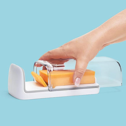 Chef'n 2-in-1 Cheese Slicer and Storage Container | Integrated Lid Keeps Cheese - Image 5