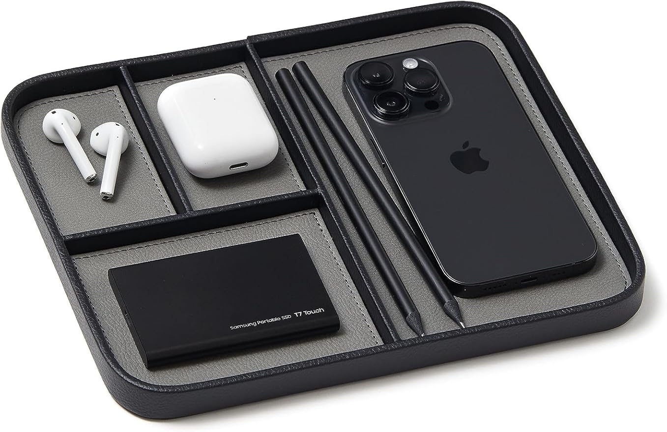 Nordik Leather Valet Tray by NordikByDesign