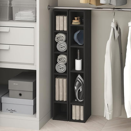 Furinno Fulda 10-Tier Closet Organizers and Storage, Open Shelf, Storage - Image 5