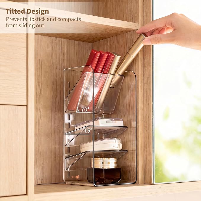 PAVSTINE 3-Pack Medicine Cabinet Organizer, - Image 3
