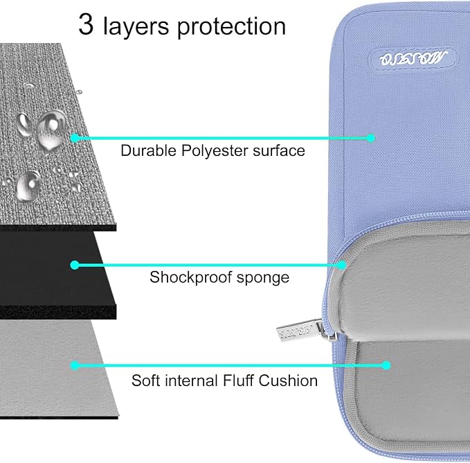MOSISO Laptop Case 13.3 inch, 13-13.3 inch Laptop Sleeve Compatible - Image 2