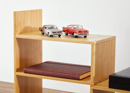 RoyalHouse Natural Bamboo Desktop Organizer, Attractive Design, Stand Shelf - Image 7