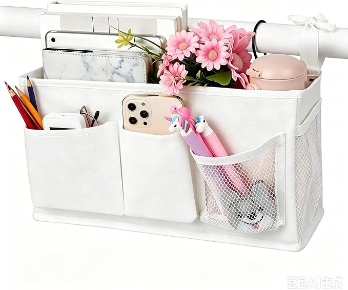 Lilithye Bedside Caddy Bedside Organizer Bedside Storage Caddy by Lilithye
