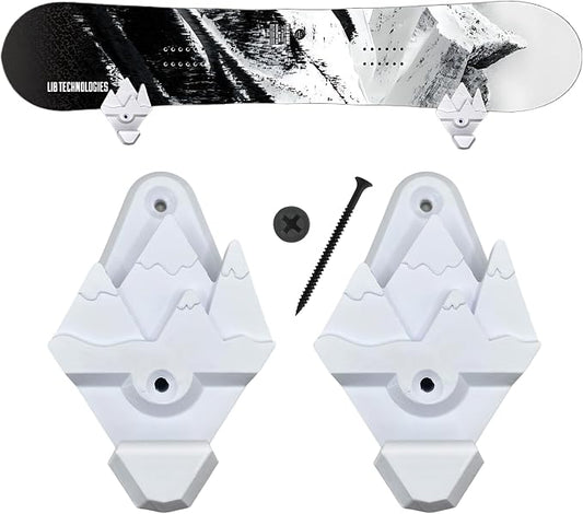Snowboard Wall Mount Storage – Damage-Free Snowboard Hanger, Hook to Securely by I3P