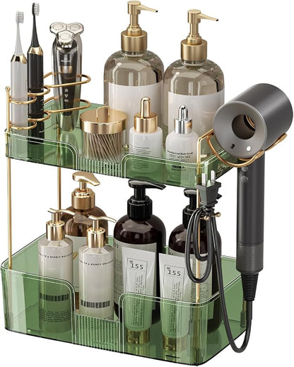 YCIA&DONE Luxury Bathroom Counter Organizer, Large Makeup Organizer Countertop by YCIADONE