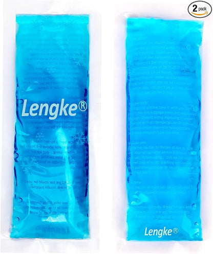 Leng Ke Ice Pack for Insulin Cooler Travel Case TSA Approved by Lengke
