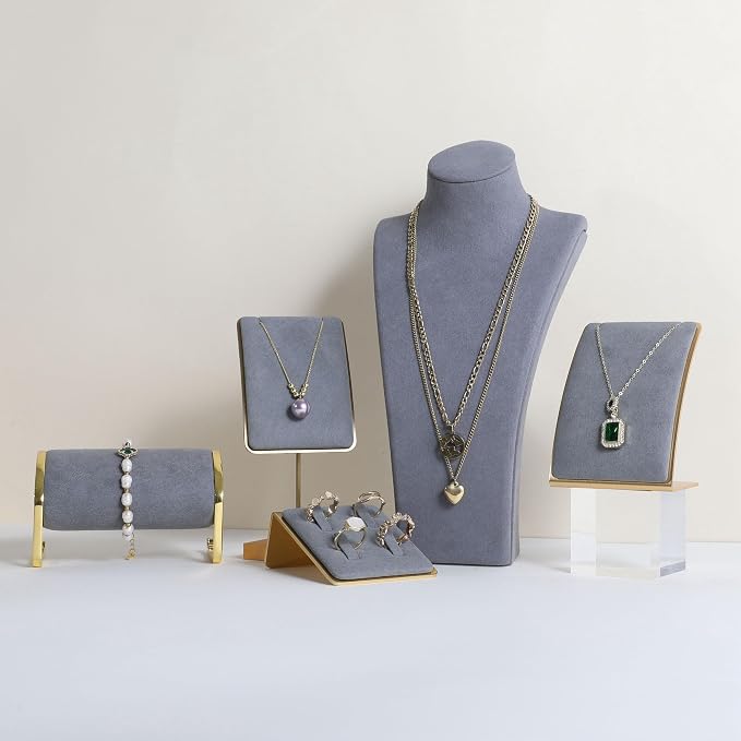 GemeShou Grey necklace storage organizer - Image 6