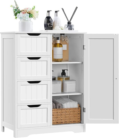 Yaheetech Bathroom Storage Cabinet by Unknown