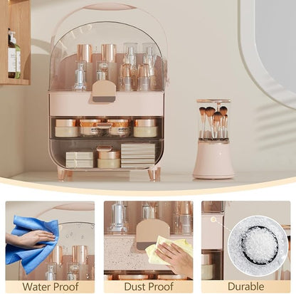 Makeup Organizer Countertop & Makeup Brush Holder - Image 7