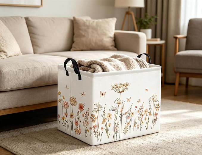 Rectangular Baby Kids Storage Basket - Image 5