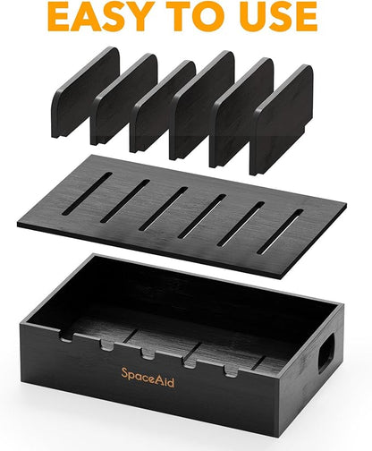 SpaceAid Bamboo Charging Station - Image 5