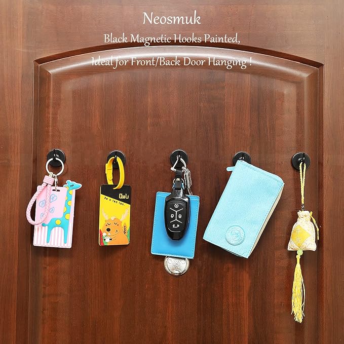 Neosmuk Magnetic Hooks, Heavy Duty 130lb+ Strong Magnet Hook - Image 6