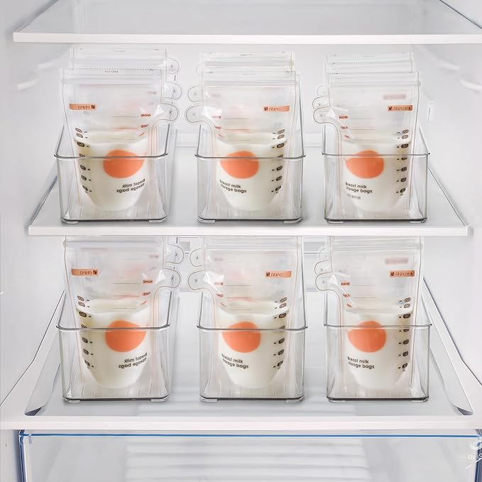Hudgan 4 Pcs Storage Container Breastmilk - Image 6
