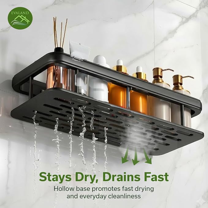 EVALAND Shower Caddy Adhesive 2-Pack - Image 7