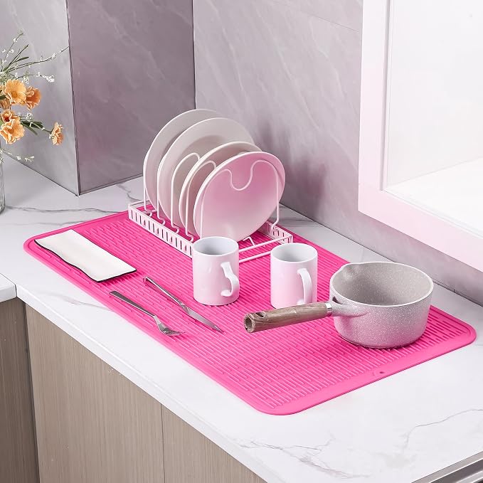 Silicone Dish Drying Mat for Multiple Usage, Easy clean, Eco-friendly, - Image 6