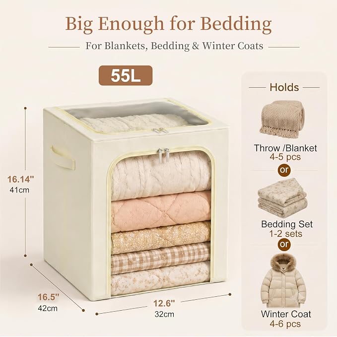 GoMaihe Clothes Storage Bins - Image 3