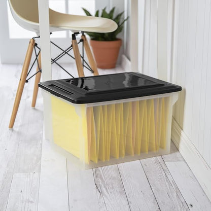 Document Storage Box Clear Body - Image 3
