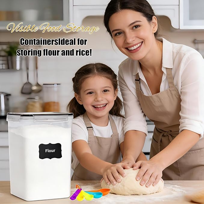 4 Pack Airtight Food Storage Containers - Image 7