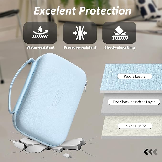 Charger Case for Macbook, Portable Tech Electronic Organizer Bag, Small Travel - Image 3