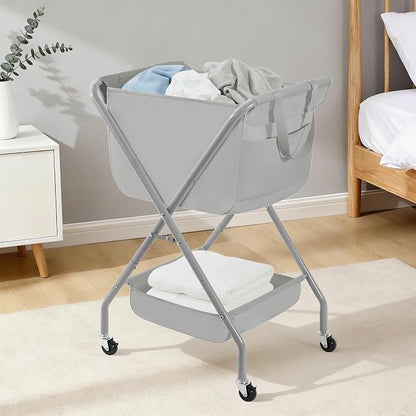 STORAGE MANIAC Collapsible Laundry Cart - Image 9